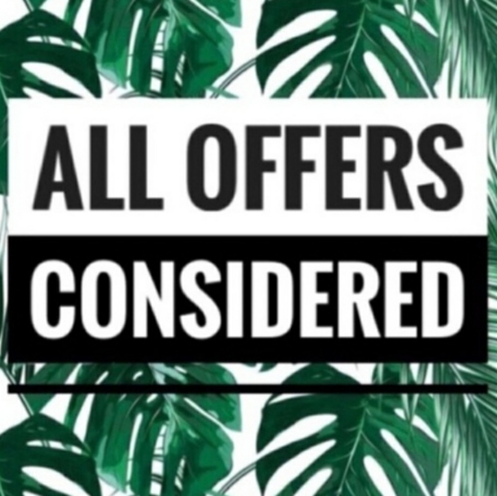 Don't like the price? Make an offer, all offers accepted or countered.